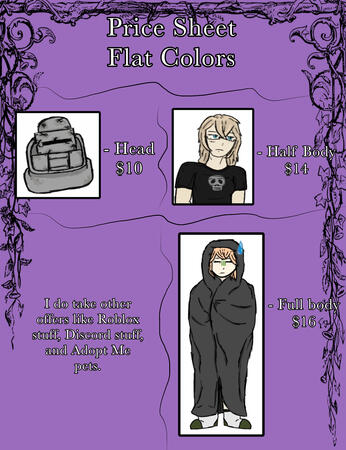Flat Color Prices